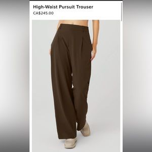 Alo High-Waist Pursuit Trouser - large